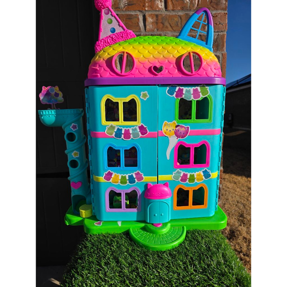 DreamWorks Animation Dolls & Accessories One Size Blue Pink Cat Dollhouse - Picture 2 of 7